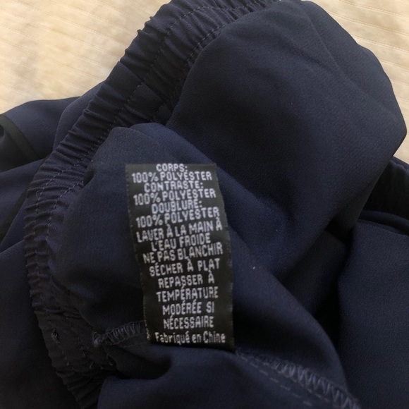 Revolve J.O.A. Navy Blue High Waisted Pants - Picture 7 of 7